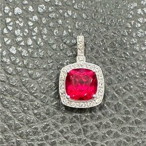 14k Ruby/Diamond Pendant